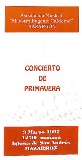 1997 Concierto Primavera