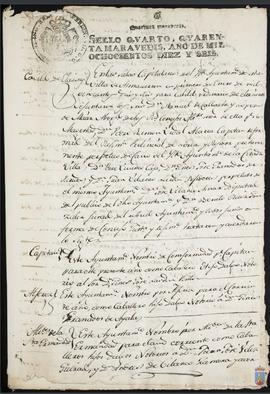 Libro de actas capitulares