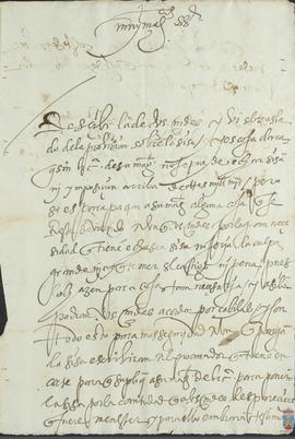 Carta del licenciado Poyo al Concejo, Justicia y Regimiento de Mazarrón