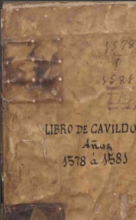 Libro de actas capitulares