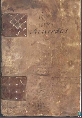 Libro de actas capitulares